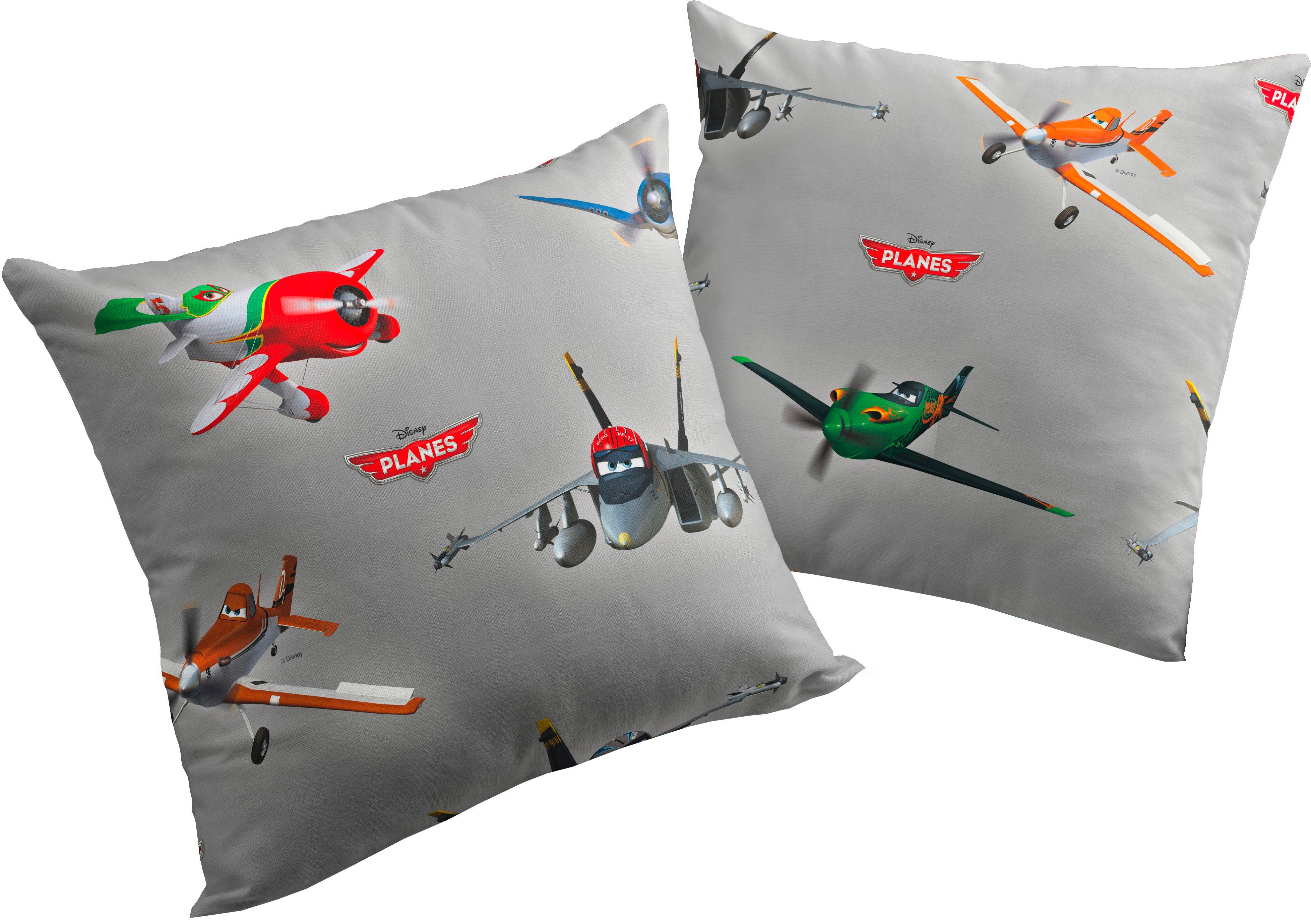 Wirth Декоративные подушки Planes Lima, Disney, Подушкиhülle ohne Füllung, 2 Stück