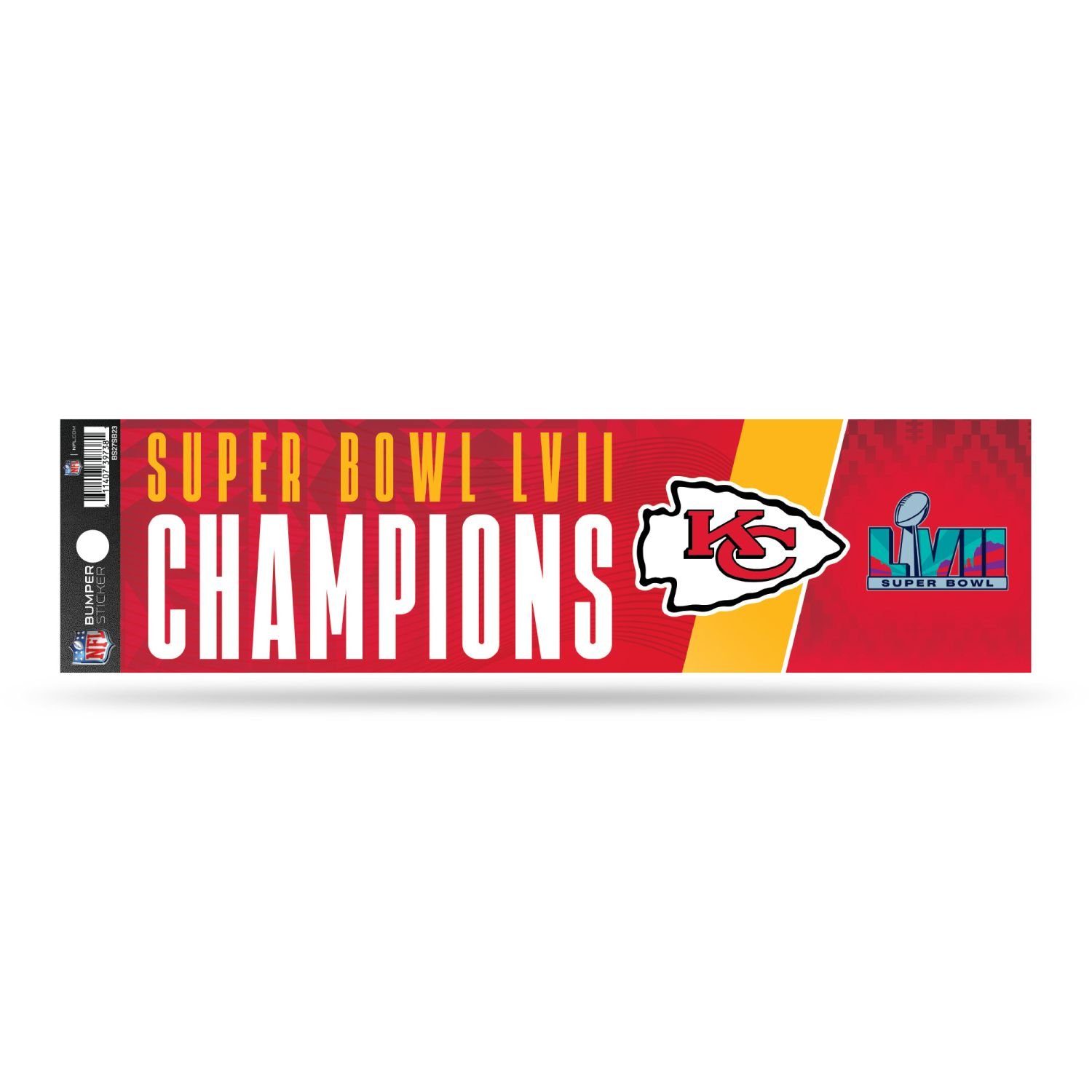 LVII City BUMPE Super Champions Bowl Great Wanddekoobjekt Branding Kansas Chiefs