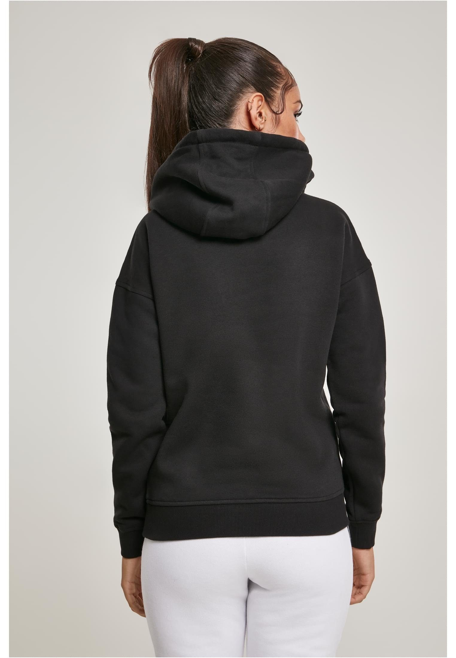 Damen Organic Hoody (1-tlg) Kapuzenpullover black CLASSICS URBAN Ladies