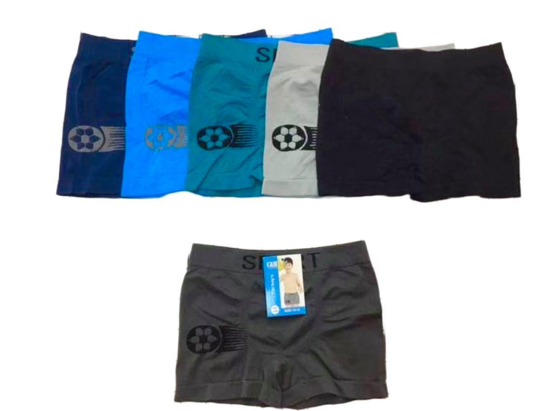 Uomo Boxershorts Kinderboxershorts 6er Pack Farbmix SJ06 Fussball Microfaser