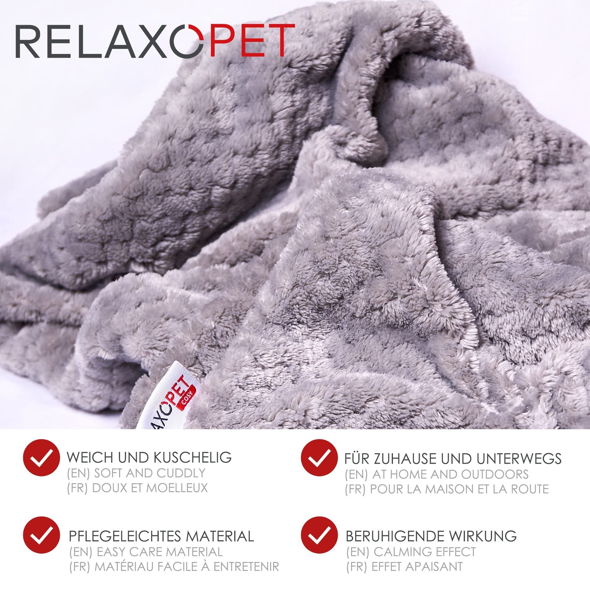 RelaxoPet Hundematte COSY, Multi-Plaid