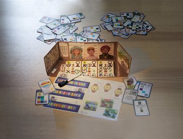 Haba Spiel, Detektiv-Spiel The Key Mord im Oakdale Club, Made in Germany