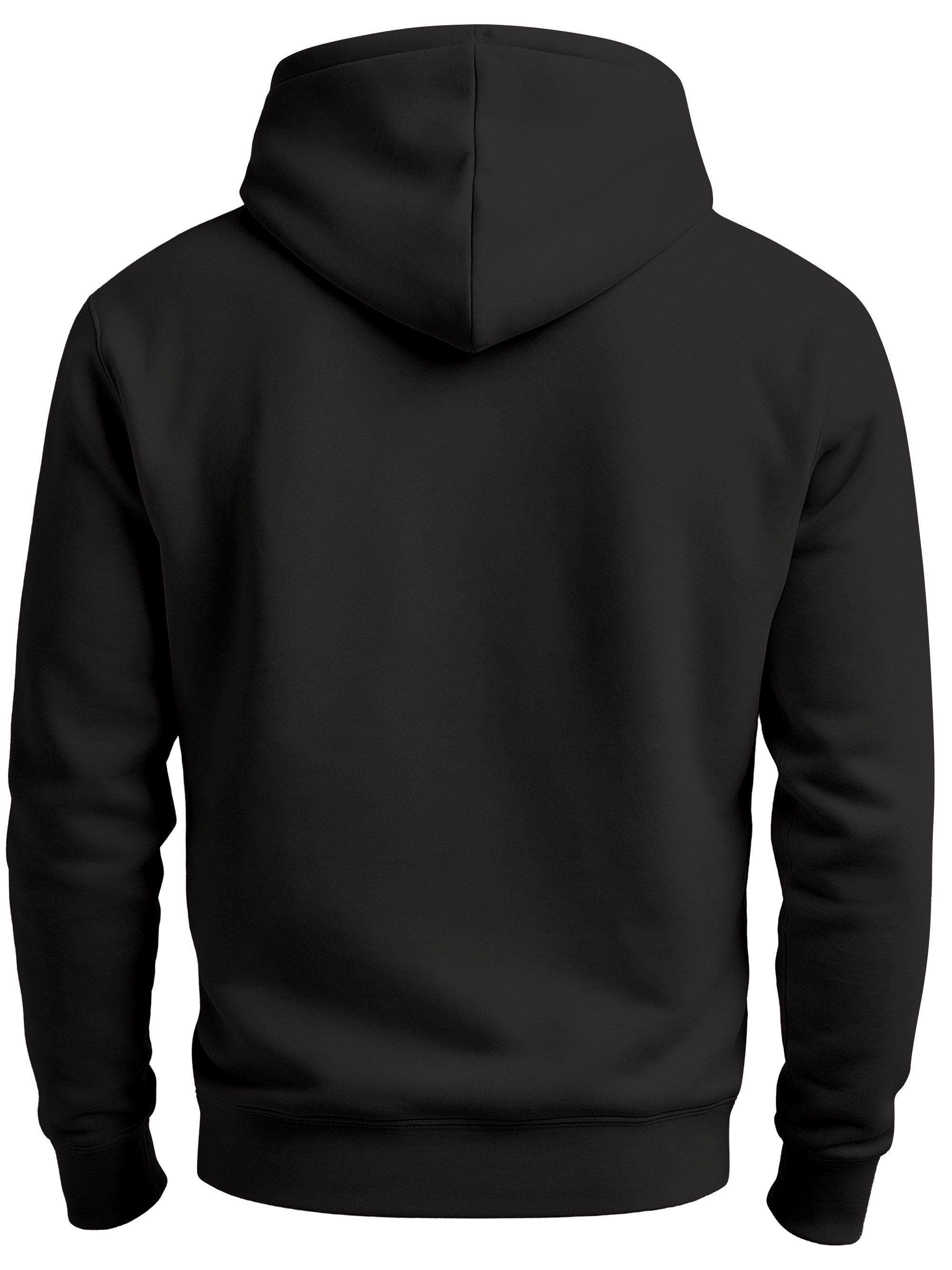 Neverless Hoodie Hoodie Herren Logo Print Berge Wandern Kapuzen-Pullover Männer