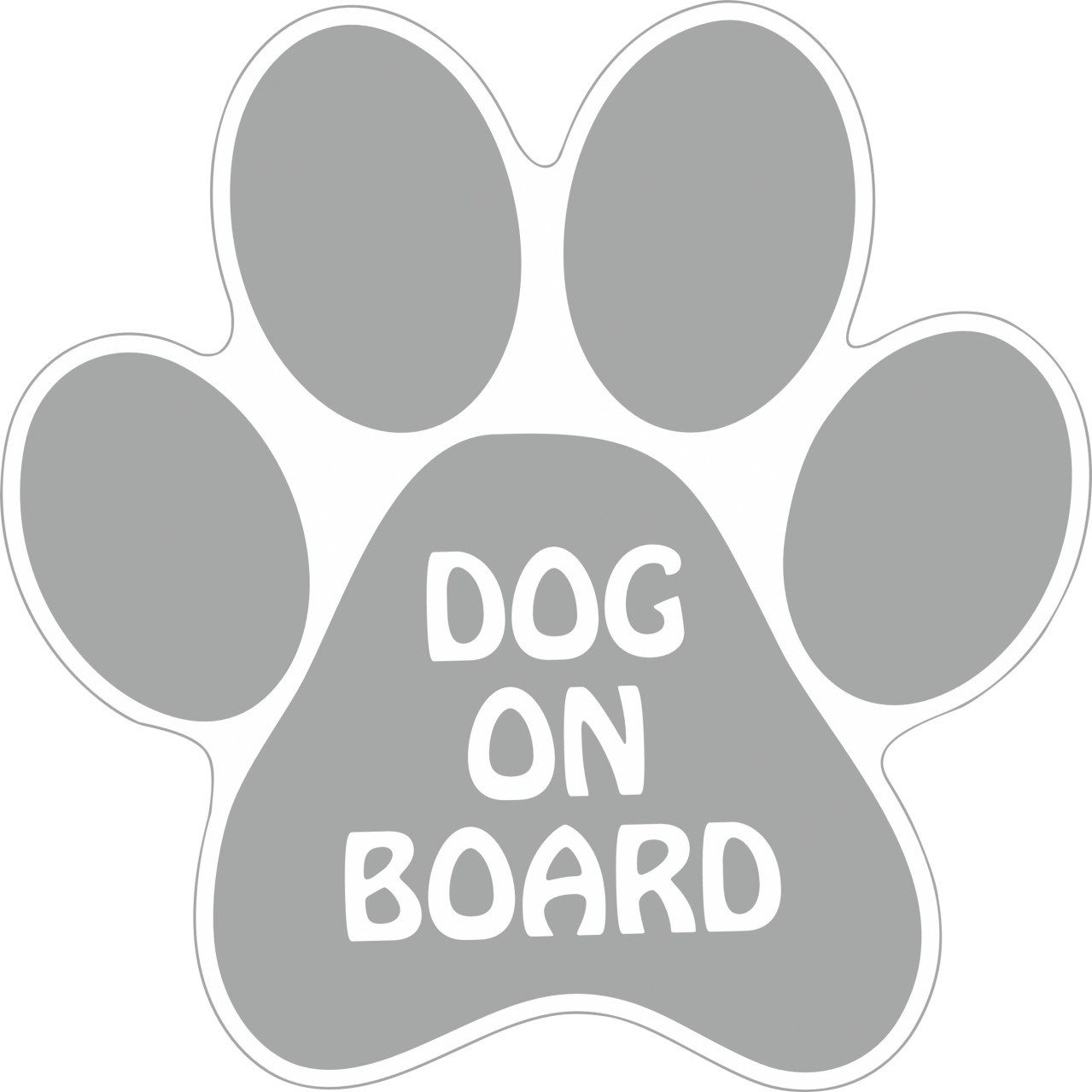 Hermann Schütz Aufkleber Hermann Schütz Aufkleber Pfote Dog on board