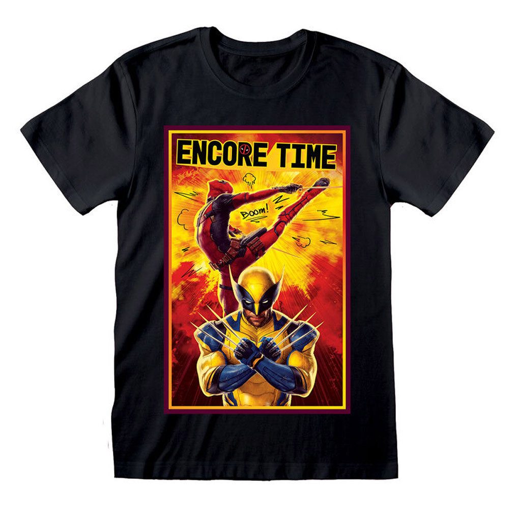 Deadpool T-Shirt Encore Time Wolverine