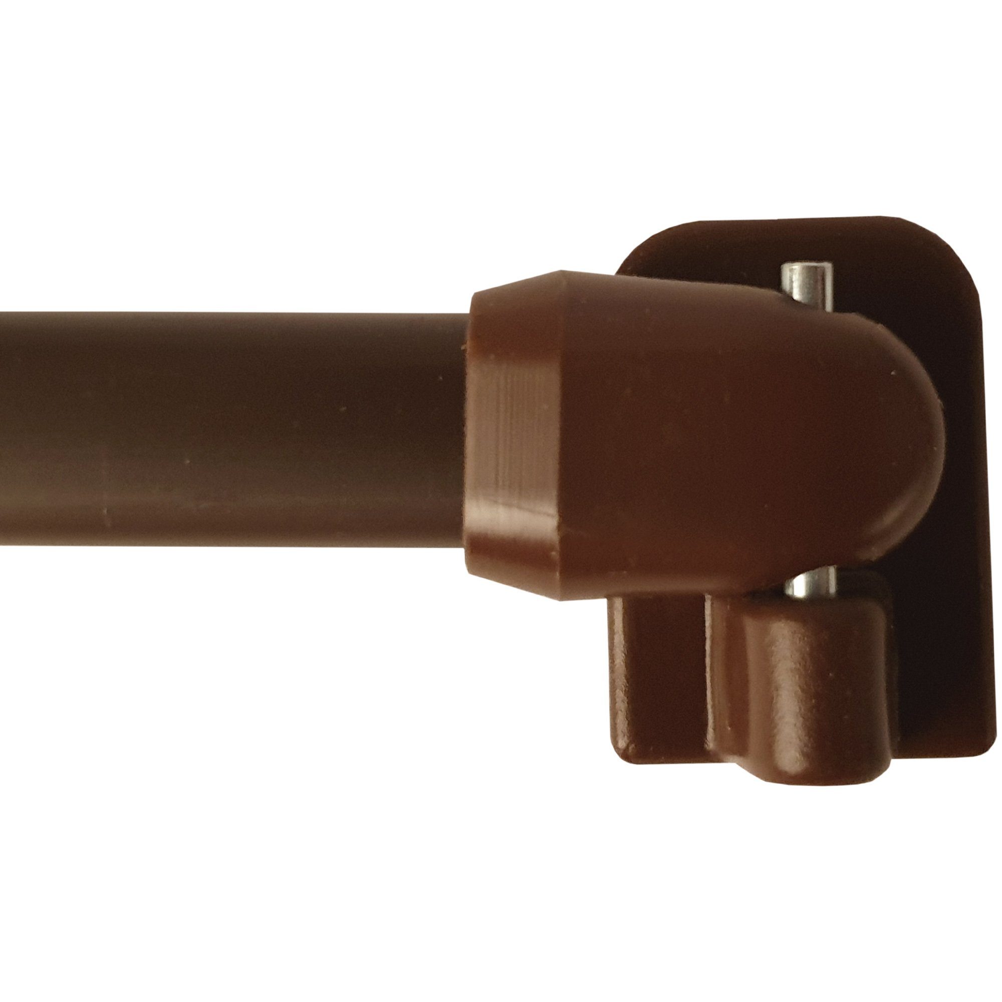 Bestlivings Gardinenstangenhalter Selbstklebehaken, für Vitragestangen, (12-St), aus Kunststoff mit stabilem Stahlstift, hohe Klebekraft – Bild 5 von 5