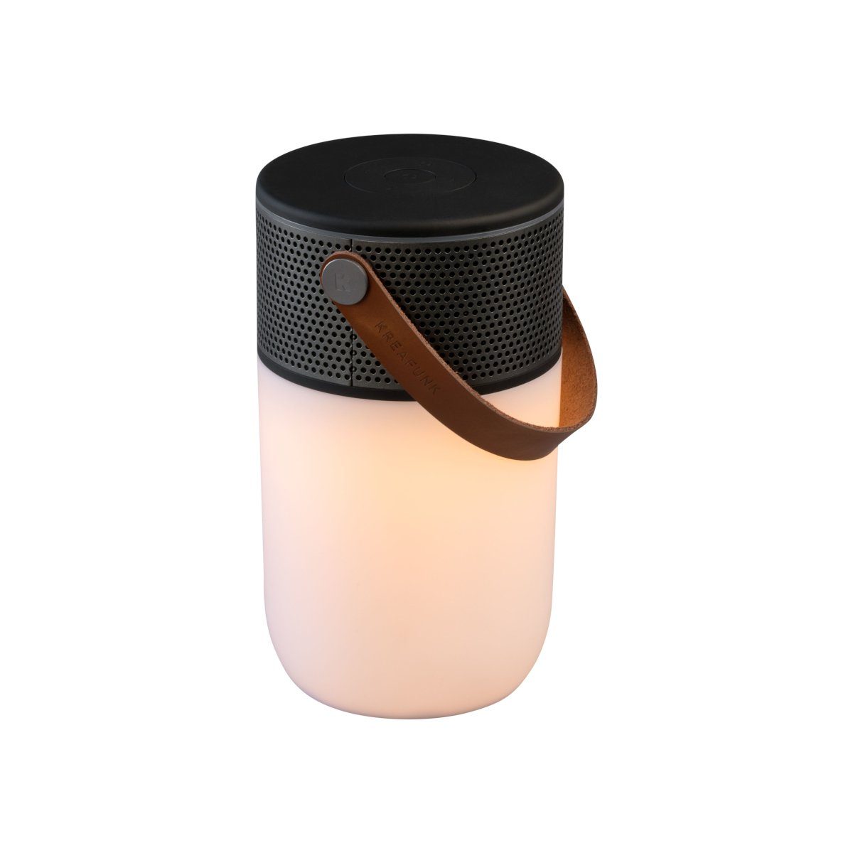 KREAFUNK LED Lautsprecher aGLOW black Bluetooth-Lautsprecher