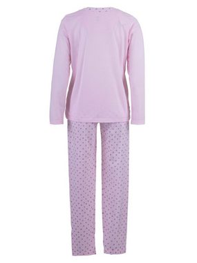 zeitlos Schlafanzug Pyjama Set Langarm - Borte Lilie