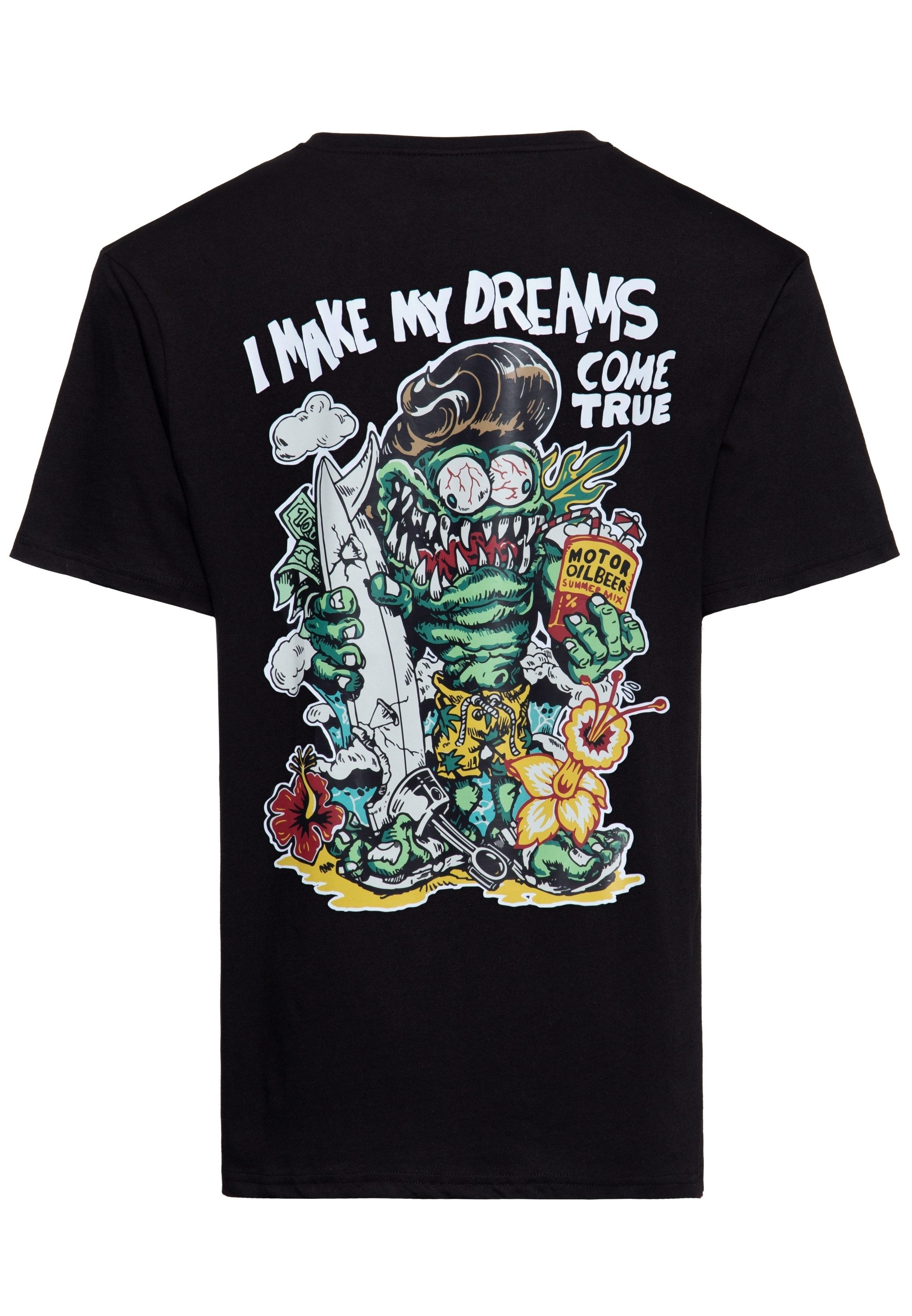 KingKerosin Print-Shirt I make my dreams günstig online kaufen