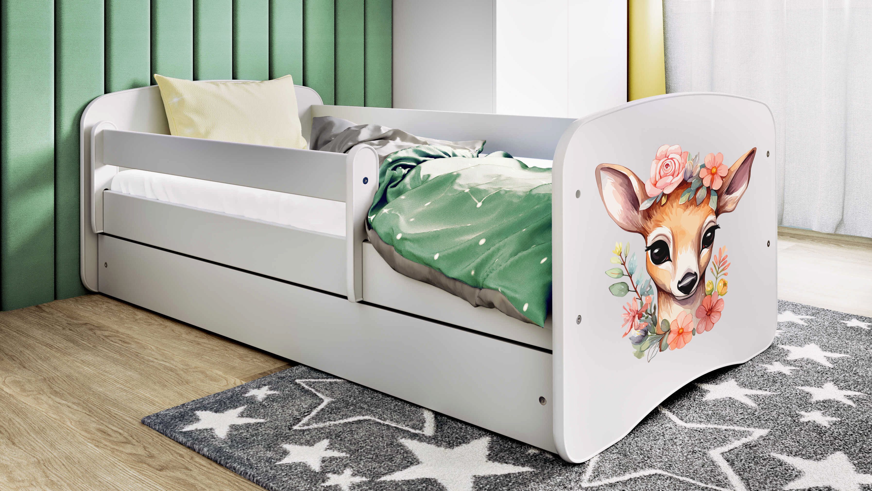 Bjird Kinderbett Jugenbett Weiß 140x70 160x80 günstig online kaufen