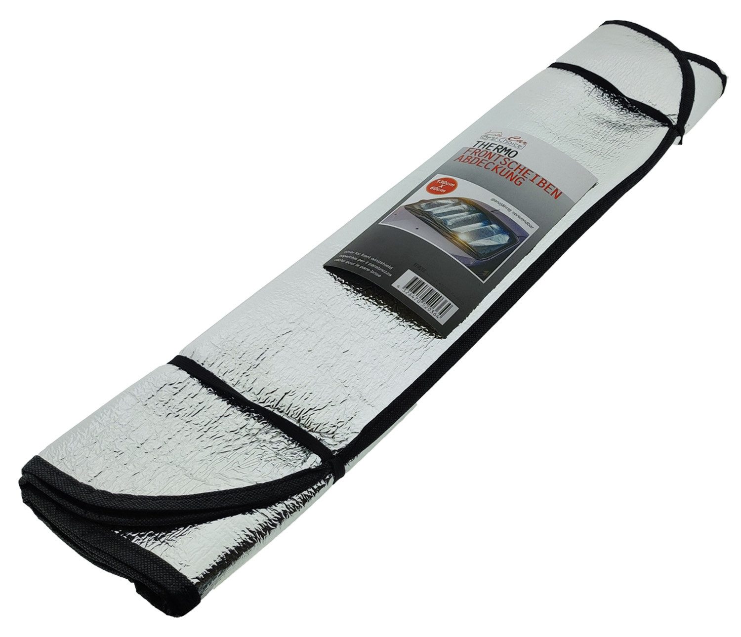 Best Choice Frontscheibenabdeckung Autoscheiben Thermoschutz 130 x 60 cm, 15 x 60,0000000000000 cm, (Einzelartikel, Einzelartikel), Autoscheibenabdeckung Windschutzscheibenabdeckung Frontscheibenabdecku