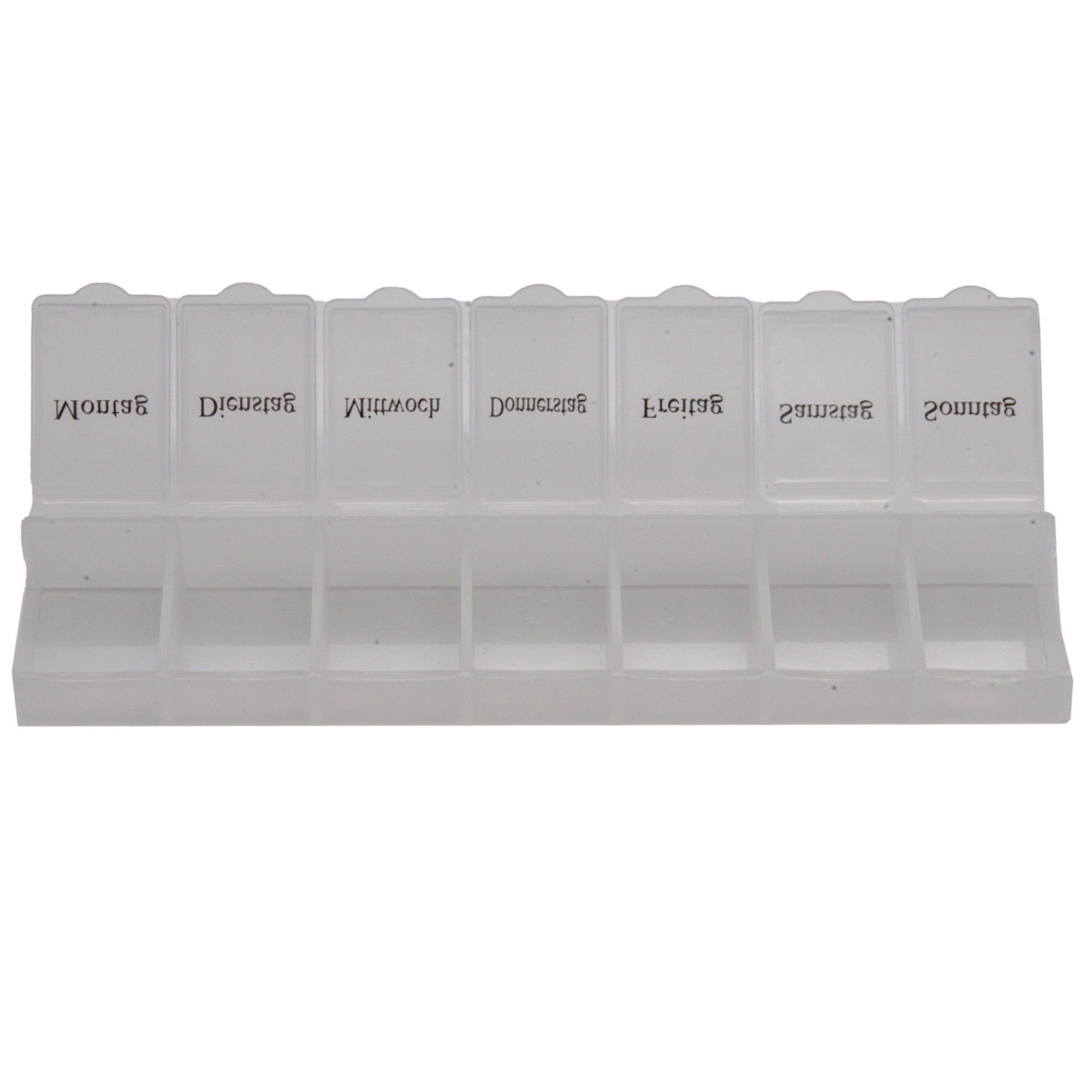 Osma Pillendose Pillenbox Pillendose Tablettenbox Medikamentenbox, Pillen, Box, Dose, 7 Tage Woche