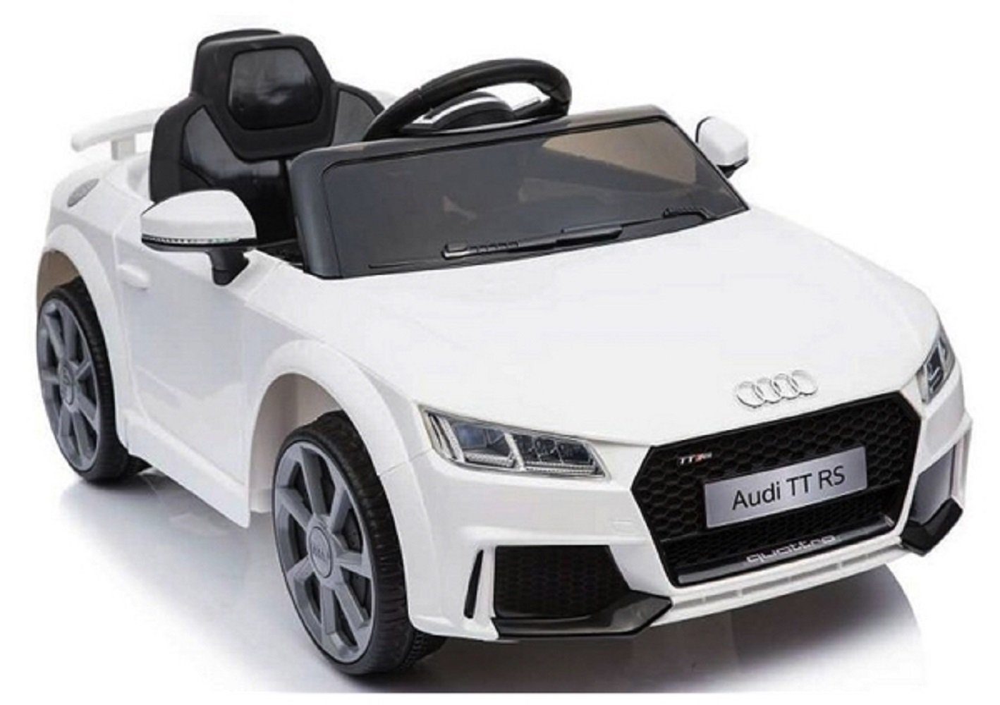 Audi TT Display Weiß Elektro-Kinderauto Kinderauto MP3 Power Elektro-Kinderauto 2x6V4AH RS TOYAS