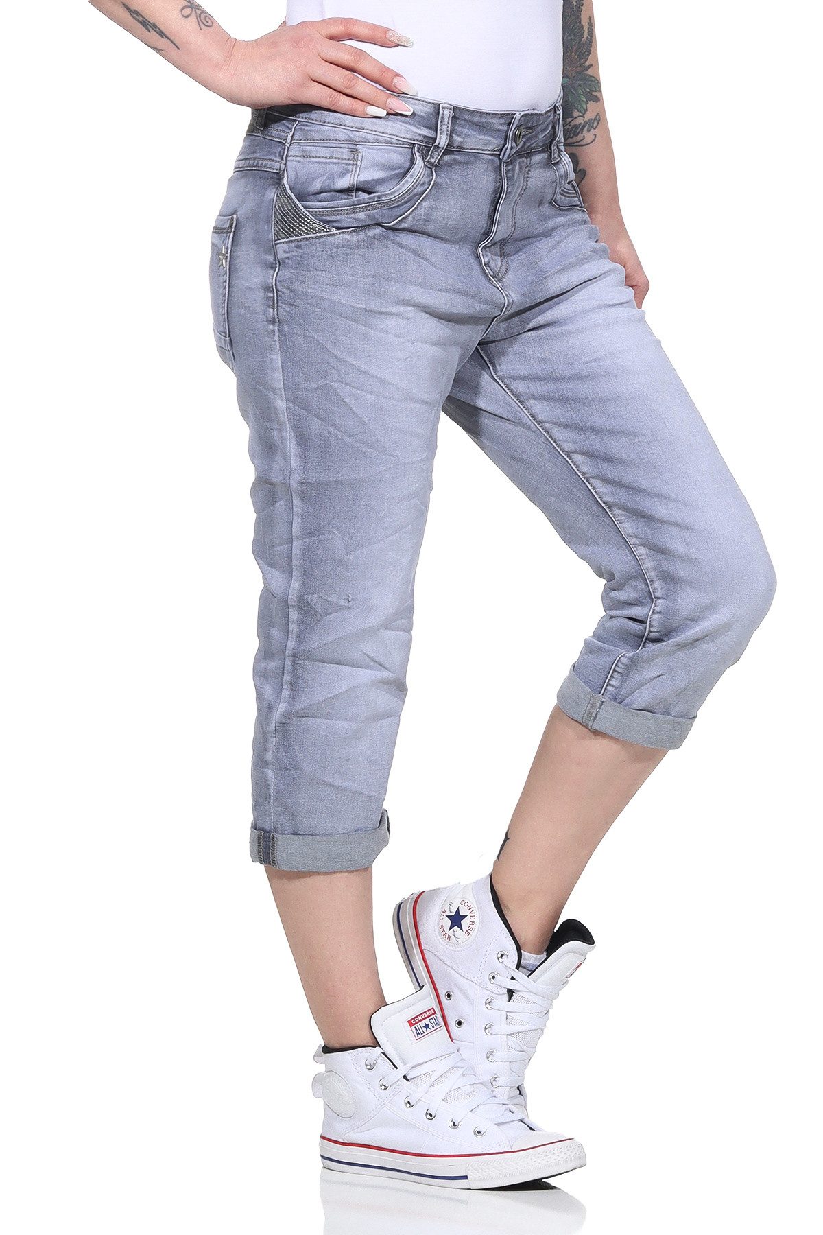 Karostar 7/8-Caprijeans 17 günstig online kaufen