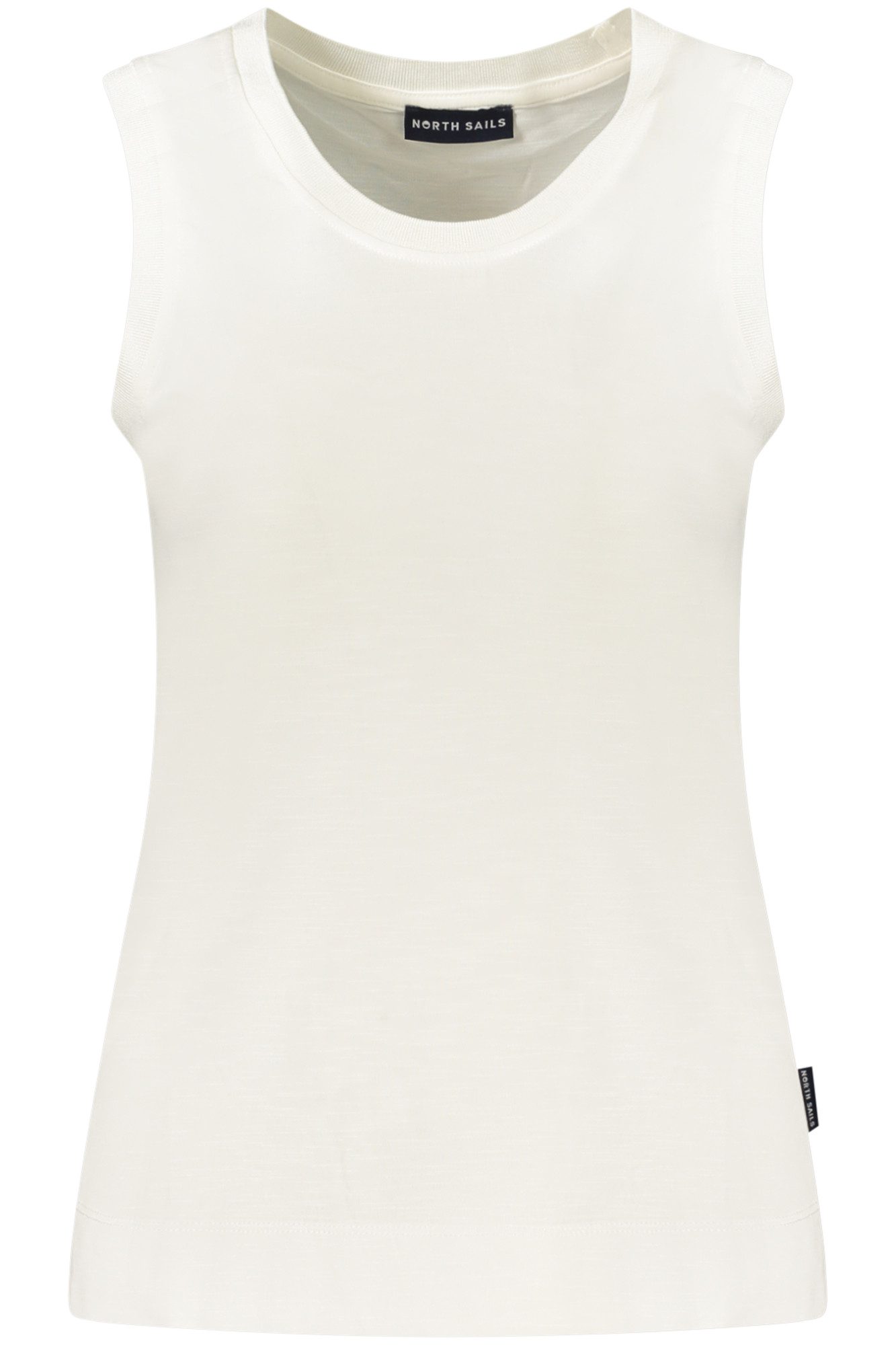 North Sails T-Shirt Damen-Tanktop Weiß: Ärmelloses Top mit Rundhals &