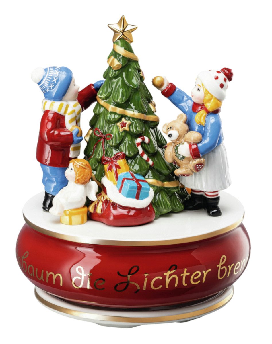 Hutschenreuther Weihnachtsfigur Sammelserie 2023 Am Weihnachtsbaum Spieluhr günstig online kaufen