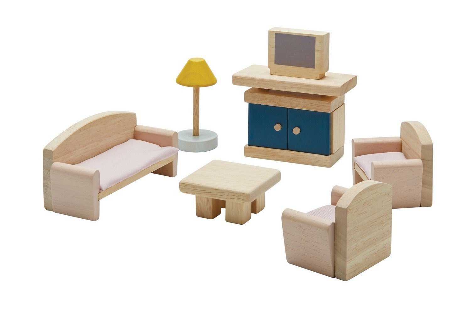 Plantoys Puppenhausmöbel Wohnzimmer Orchard