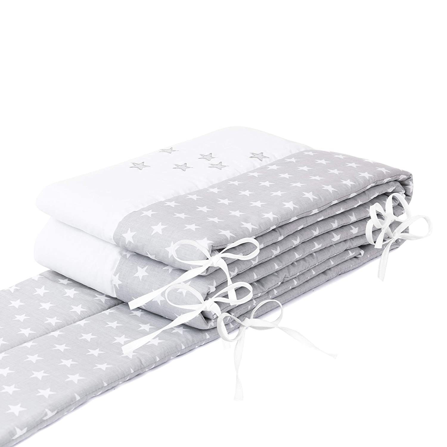 Amilian Bettnestchen Bettumrandung 360x30 cm für günstig online kaufen