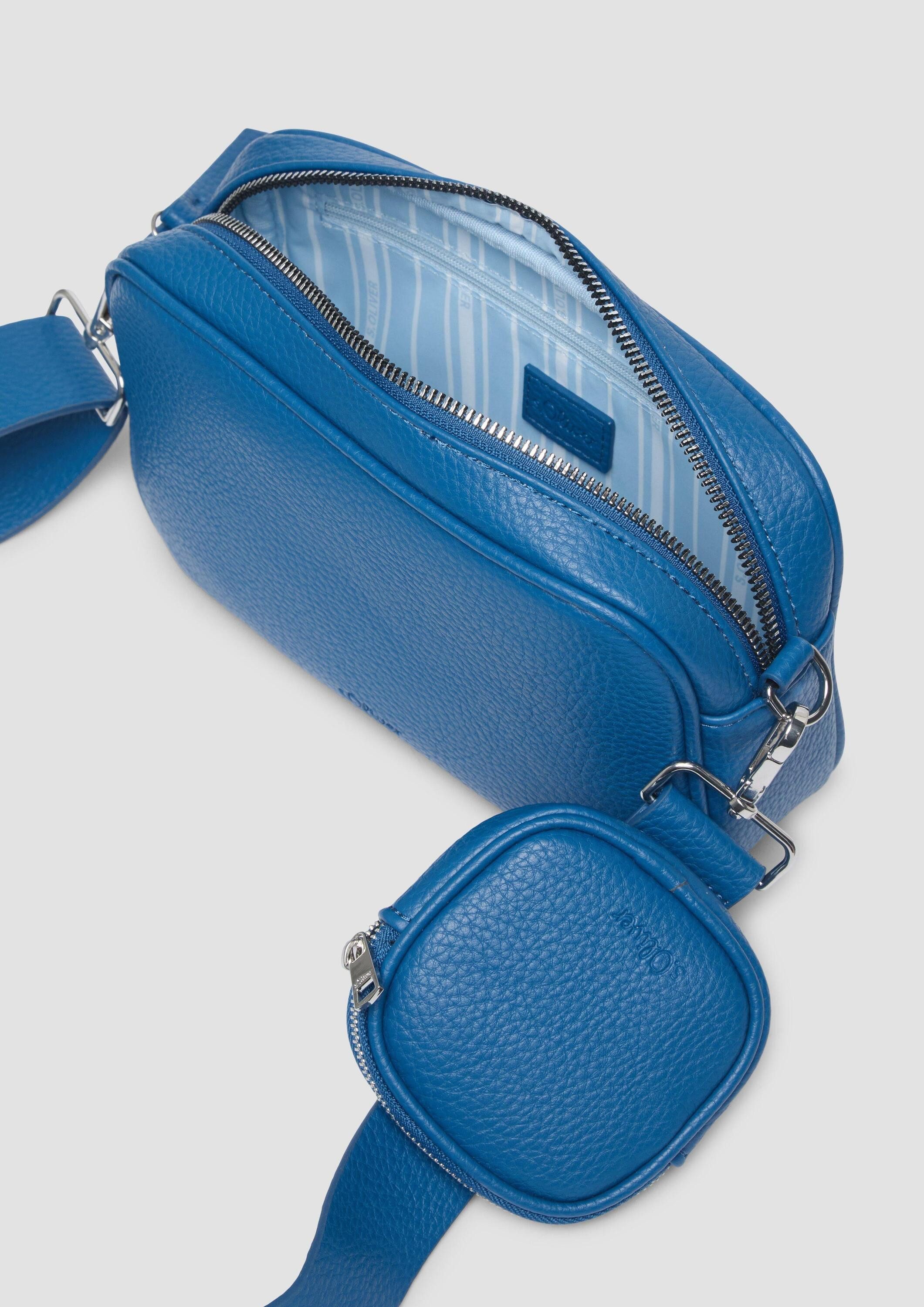 s.Oliver Umhängetasche Tasche, Camera-Bag mit abnehmbarem Schultergurt und Paspel-Detail