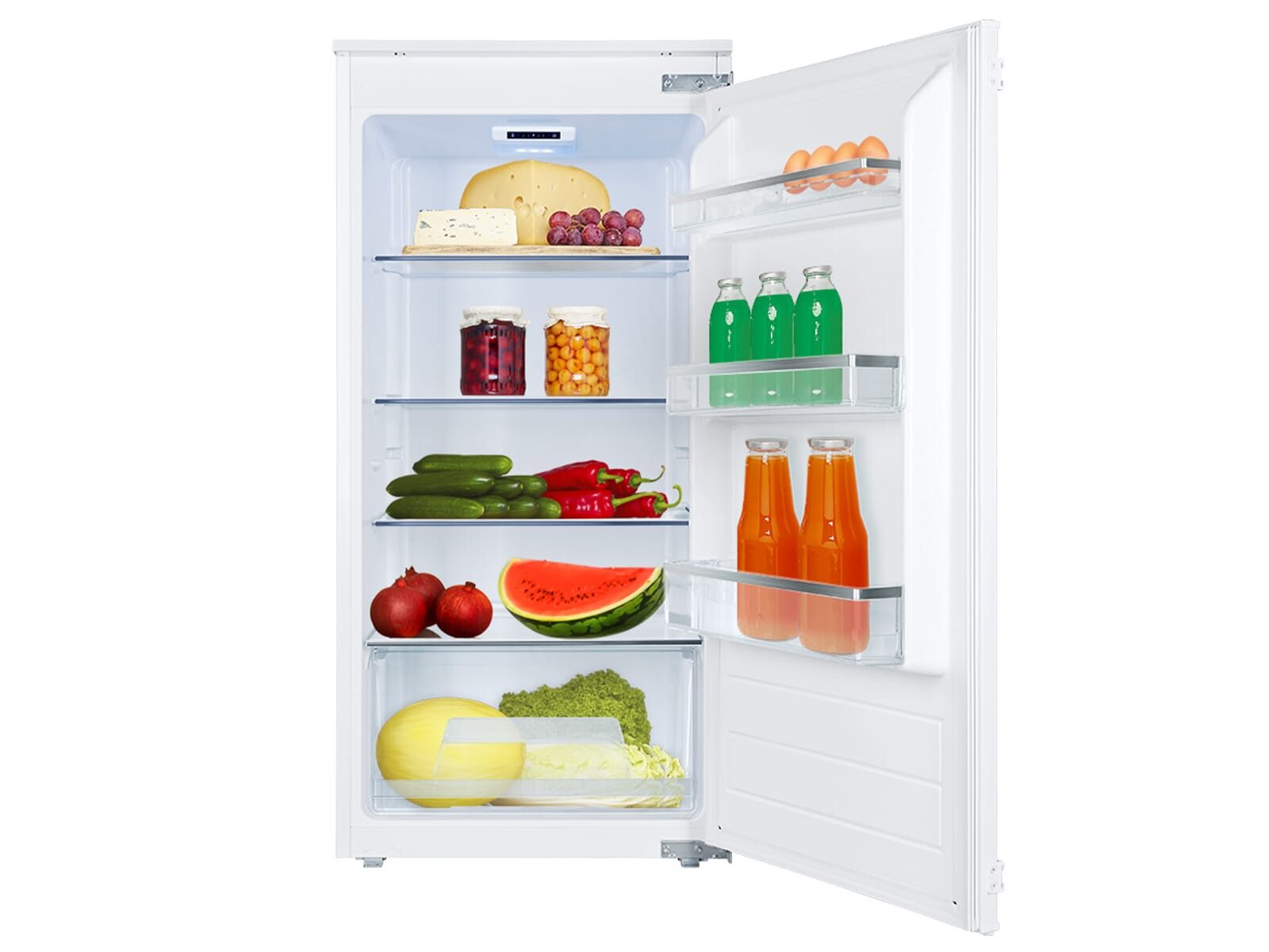 Amica Einbaukühlschrank 1194891, 0.0 cm hoch, integrierbar