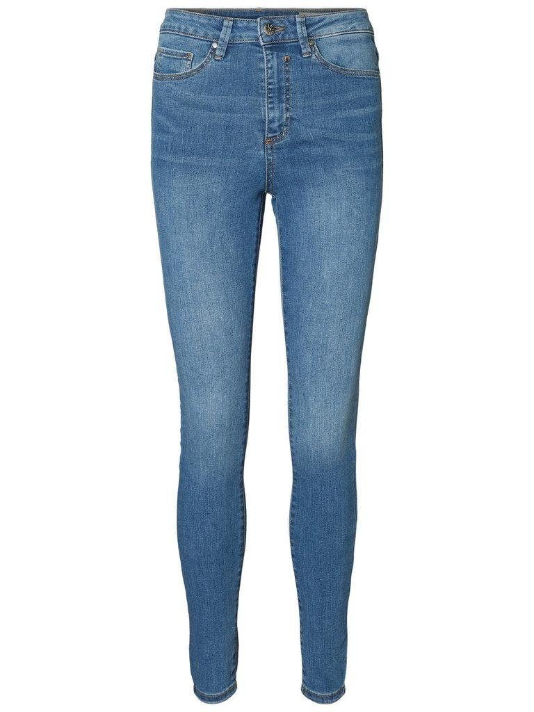 Regular-fit-Jeans VMSOPHIA HW SKINNY JEANS LT BL NOOS