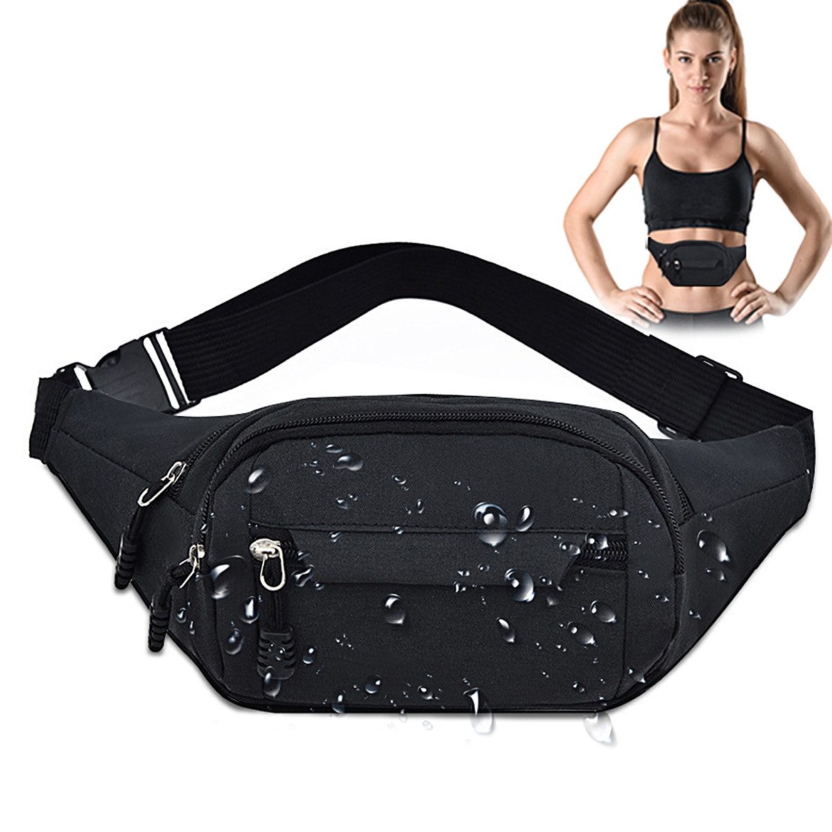 ZEUOPQ Gürteltasche Bauchtasche Wasserdicht Hüfttasche mit günstig online kaufen