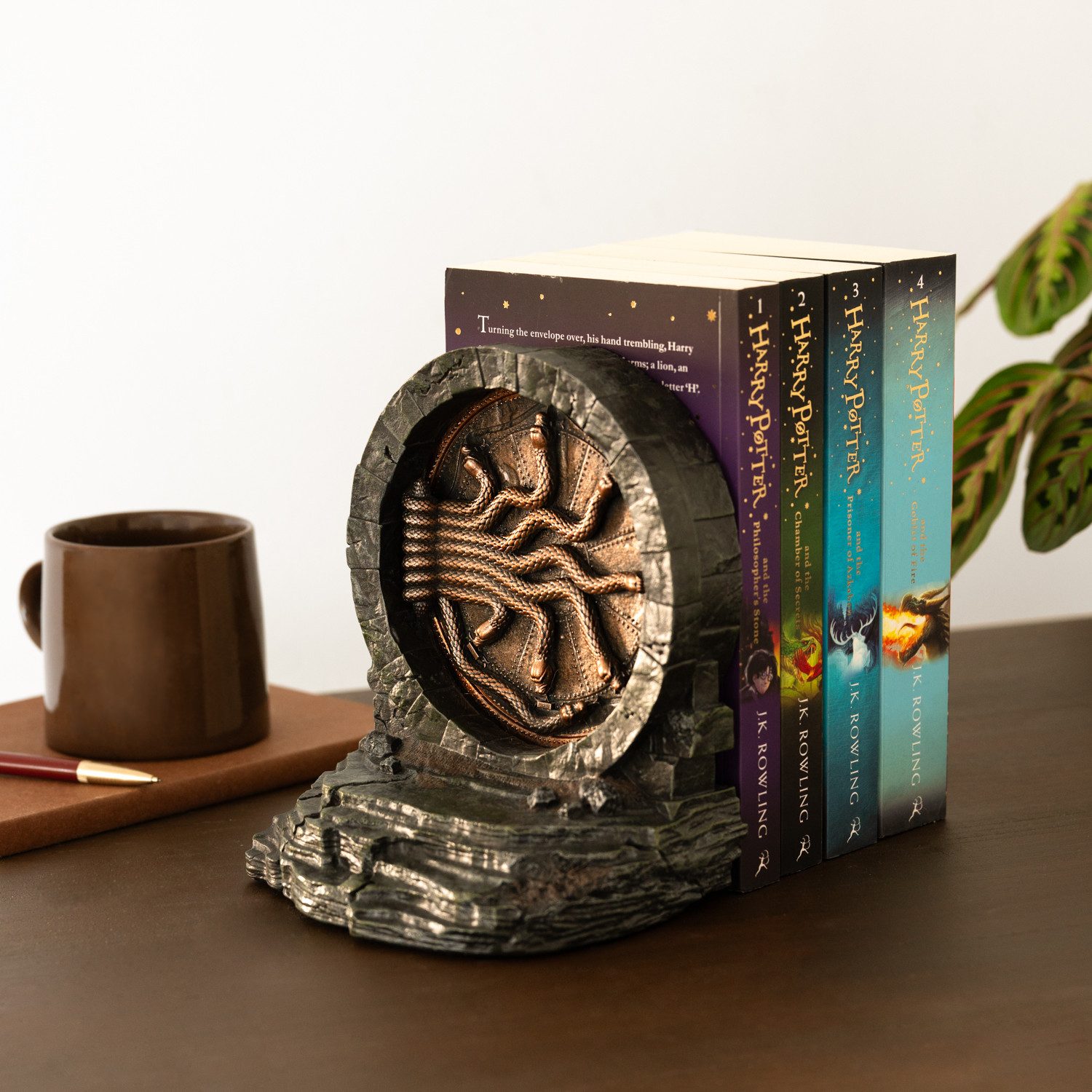 Grupo Erik Buchstütze Harry Potter Kammer des Schreckens Buchstütze, 3D-Buchstütze