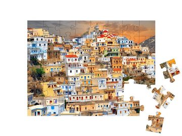 puzzleYOU Puzzle Altes Dorf Olympos, Griechenland, 48 Puzzleteile, puzzleYOU-Kollektionen Griechenland