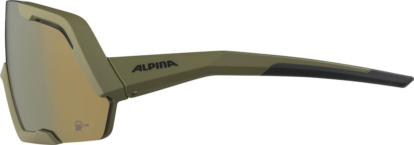 OLIVE Alpina ROCKET Q-LITE Sports MATT Sonnenbrille