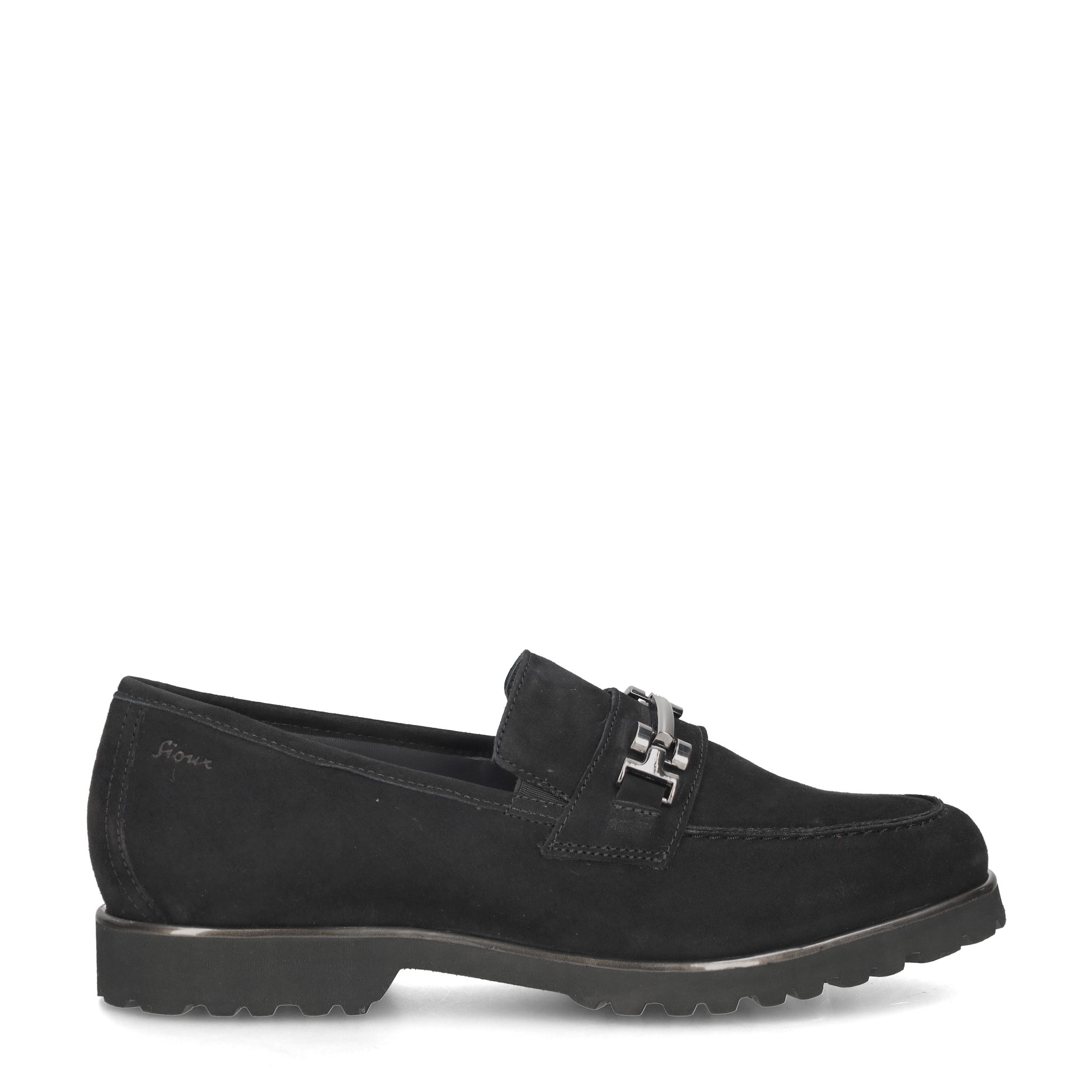 SIOUX Sioux 41350 MEREDIT-752-H, Slipper & Mokassin, Schwarz, Damen Slipper günstig online kaufen