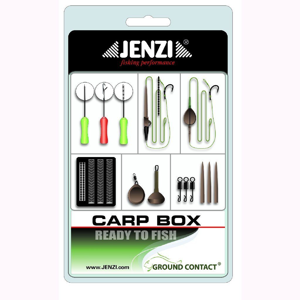 Jenzi Kunstköder Jenzi Carp Box Starter Set für Karpfenangeln
