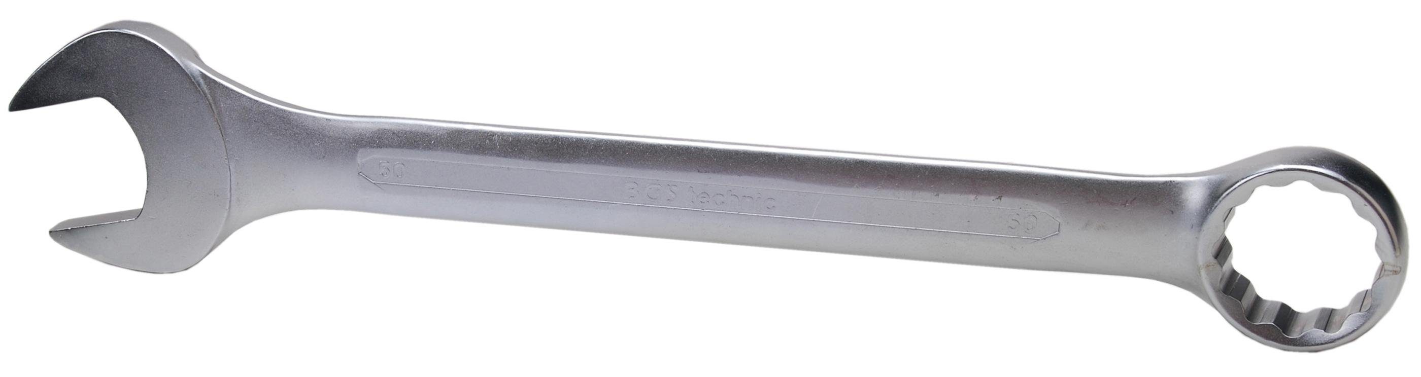 BGS technic Maulschlüssel Maul-Ringschlüssel, SW 50 mm | Maulschlüssel
