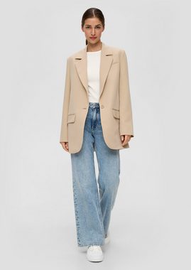 QS Jackenblazer Oversize Blazer mit Pattentaschen