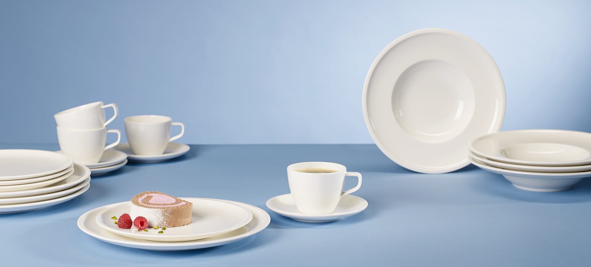 Villeroy & Boch Tasse Artesano Original Espressotasse mit Untertasse, 2-tlg., Porzellan