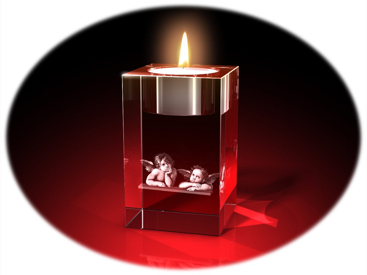 GLASFOTO.COM Teelichthalter Advents-Teelichthalter (einzeln), Weihnachten, günstig online kaufen