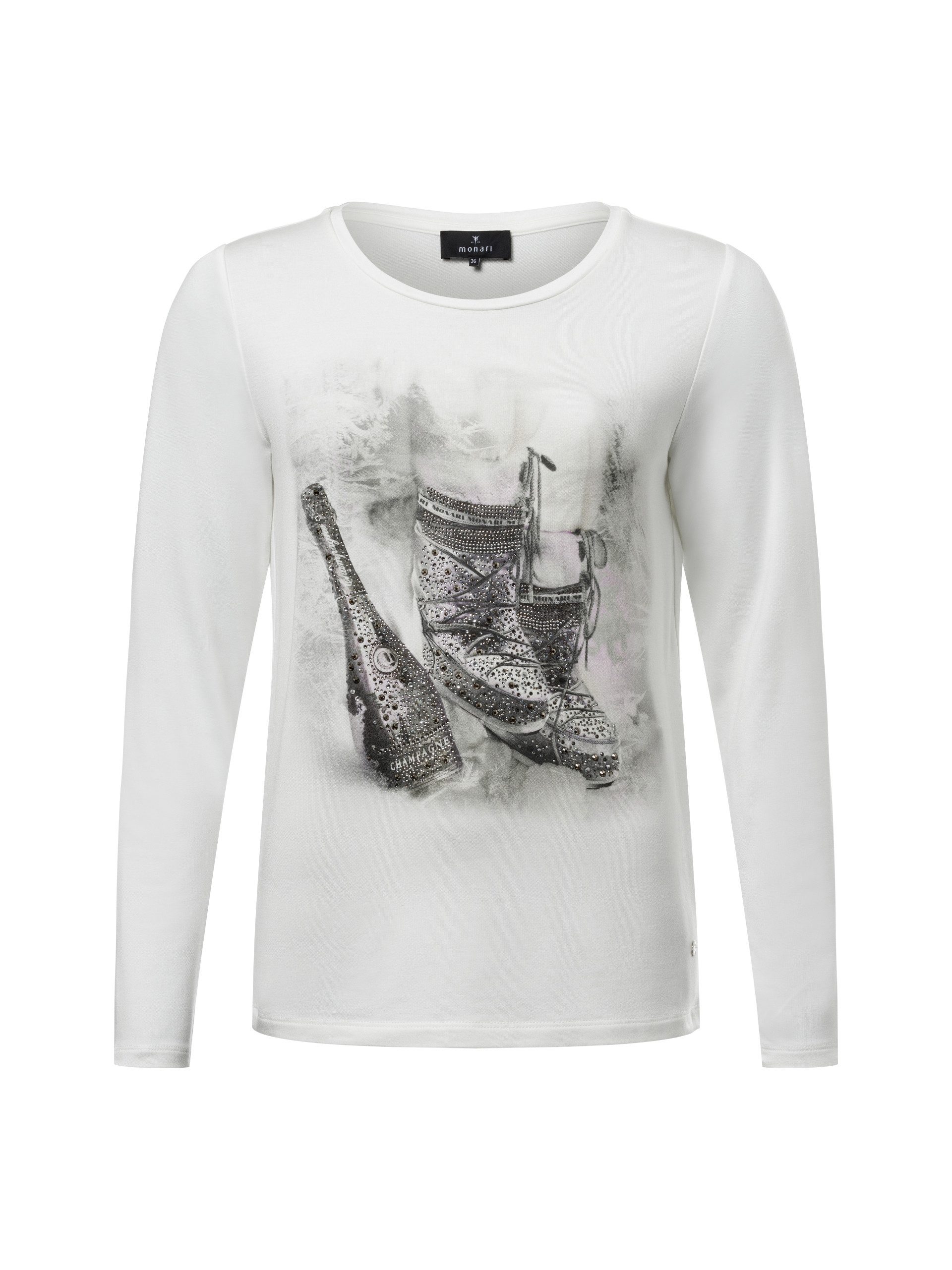 Langarmshirt Sowfall