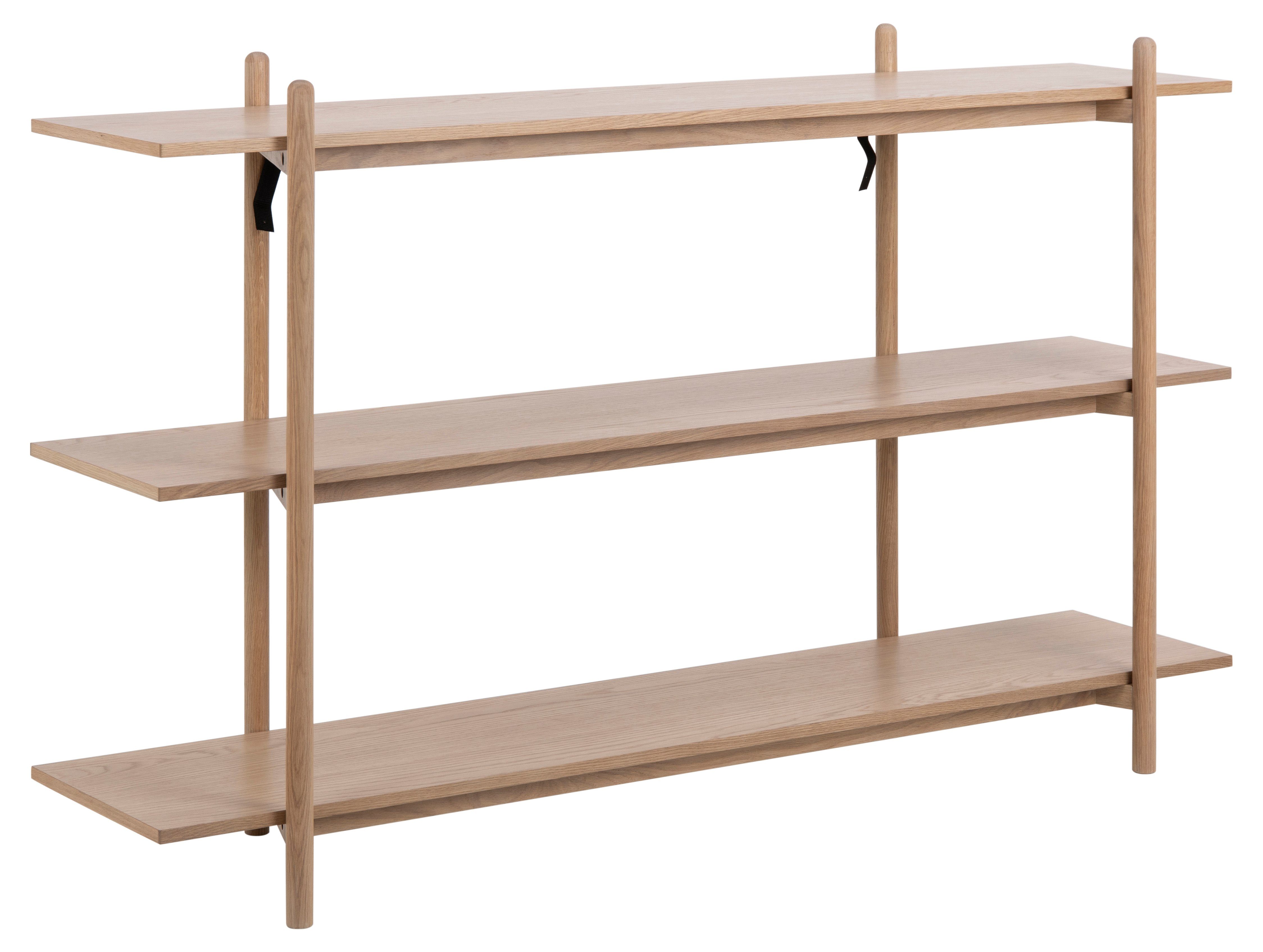 ebuy24 Regal Asyr Regal mit 3 AblagenEiche., 1-tlg.. Reduzierter Preis € 320,95. Unverbindliche Preisempfehlung € 485,95