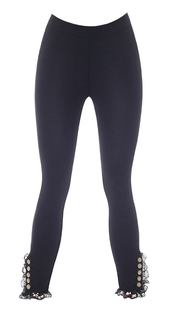 Bas Bleu Shapingleggings mit Spitze, formend günstig online kaufen