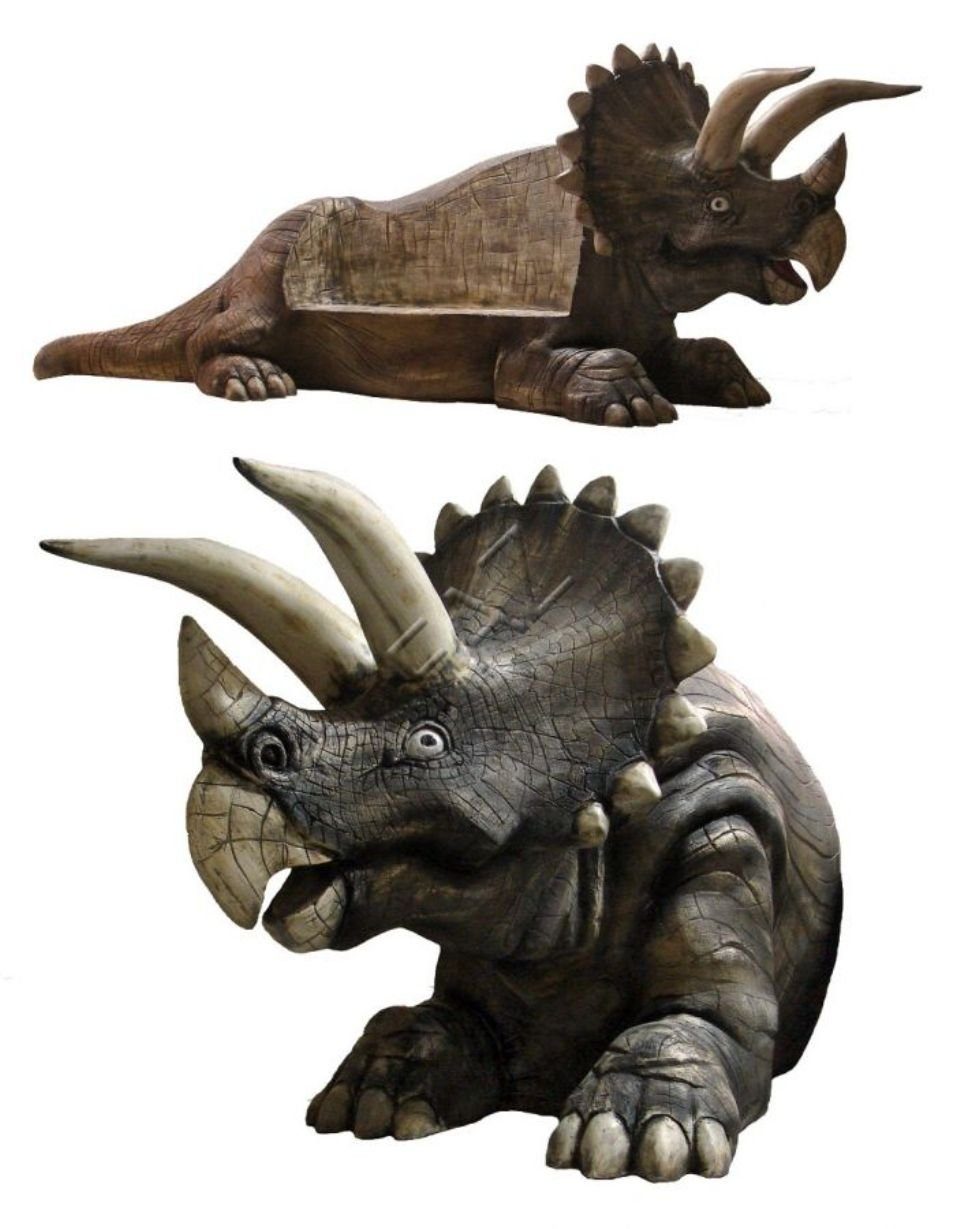 JVmoebel Skulptur Dinosaurier Figur Statue Skulptur Figuren Skulpturen Dekoration Deko Dino XXL