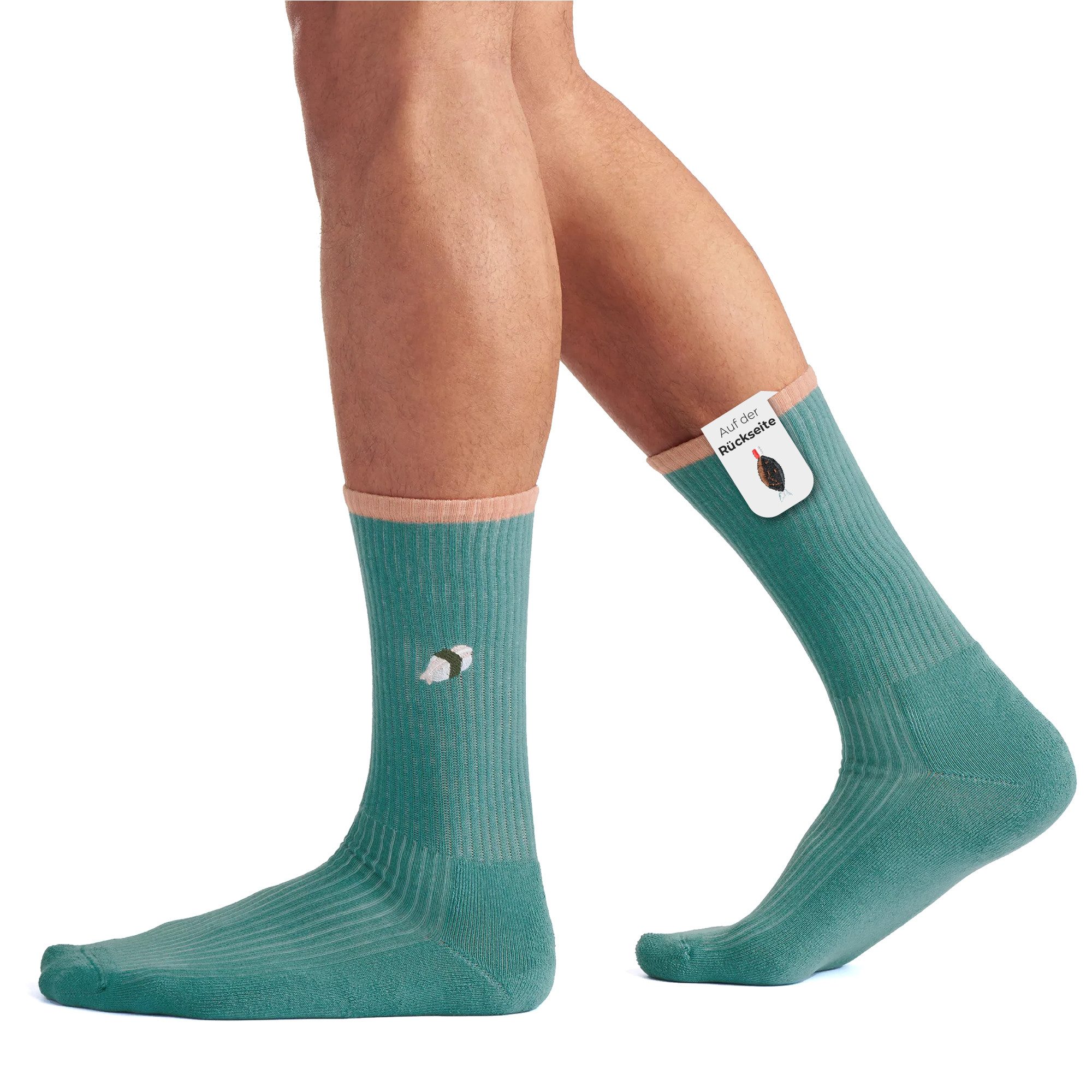 Tennissocken Mix & Match Socken mit Stickmotiven