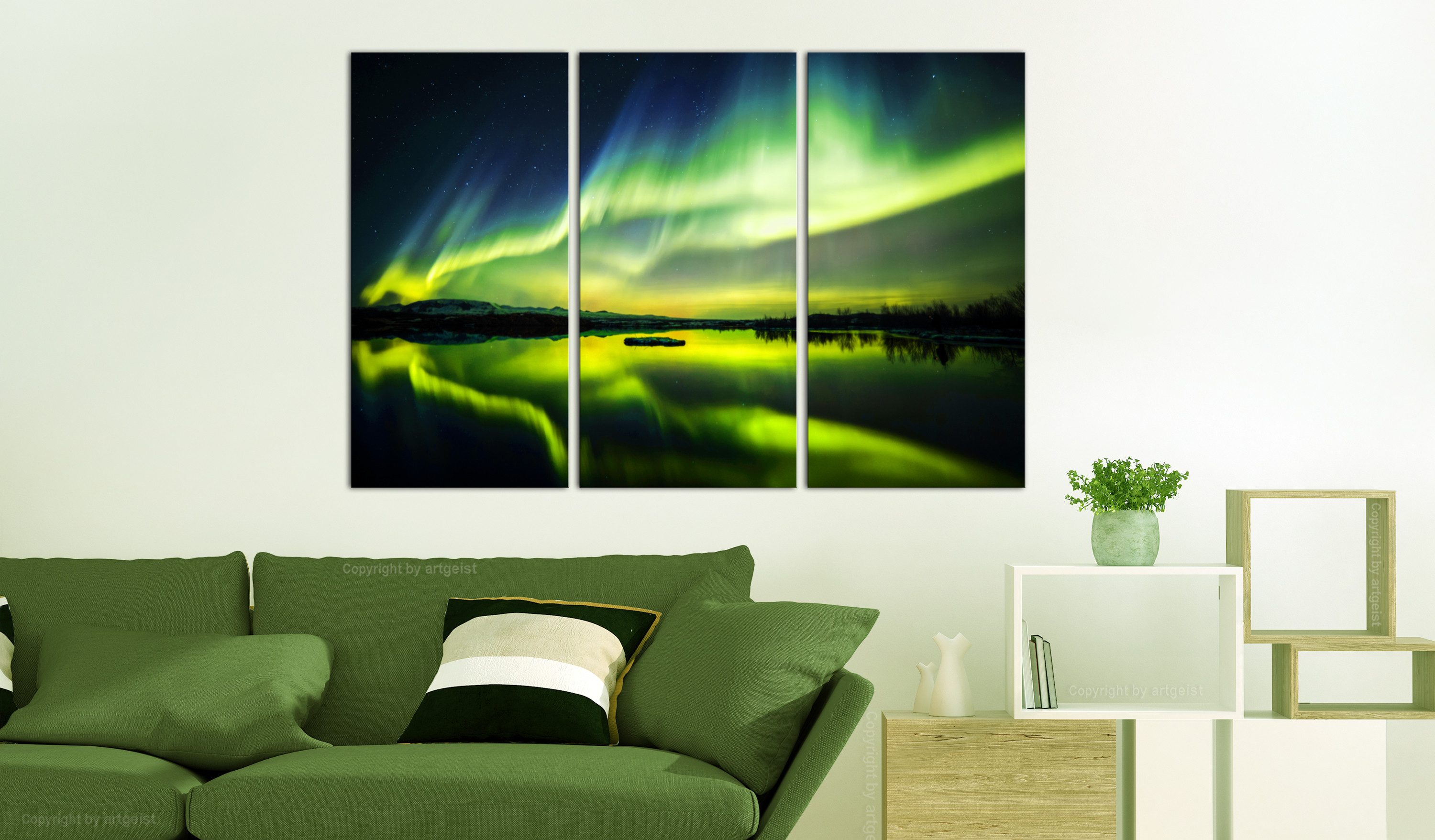 Basera® Wandbild Leinwandbild c-B-0290-b-g