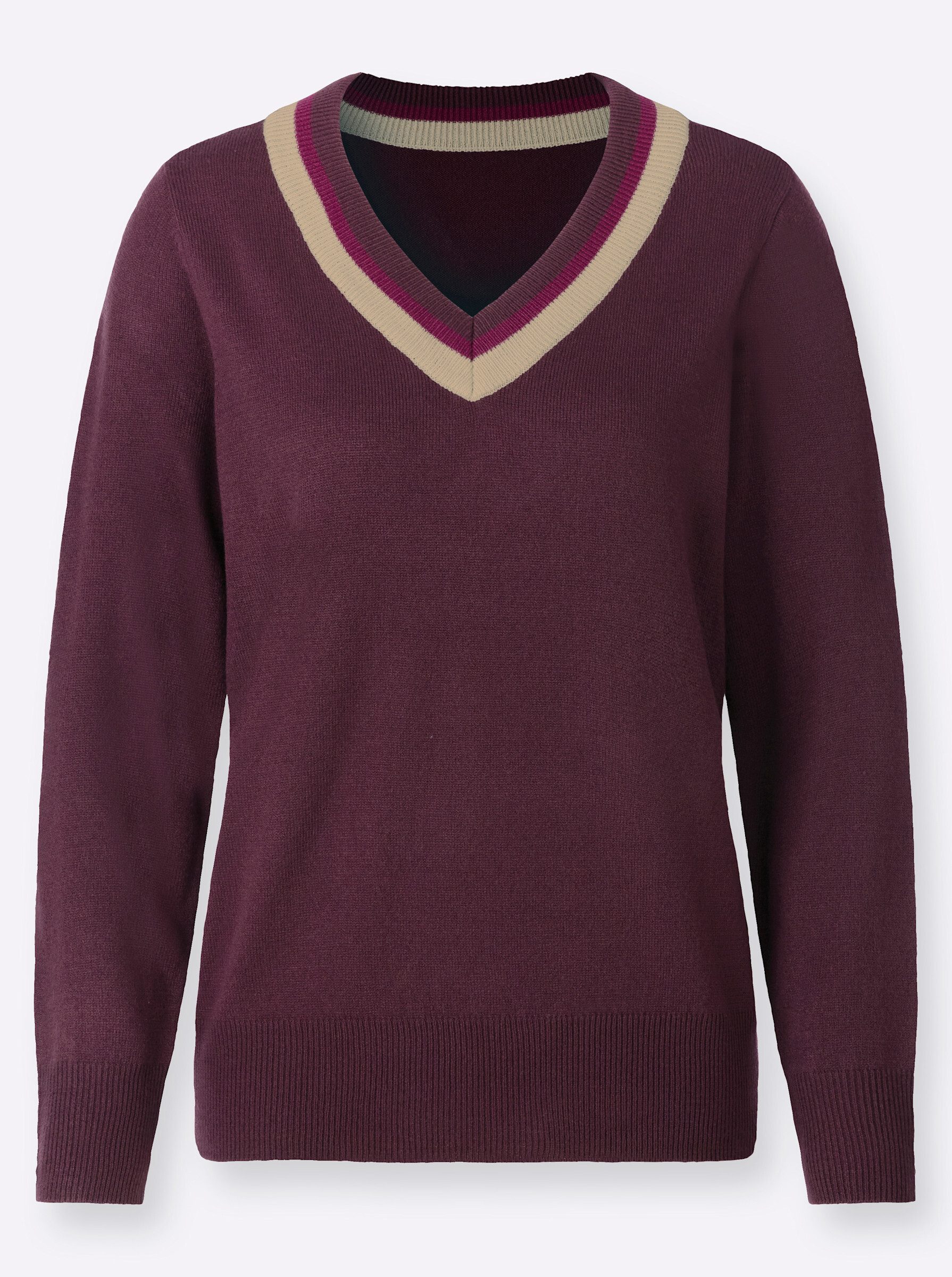 Strickpullover Langarm-Pullover Langarm Jersey