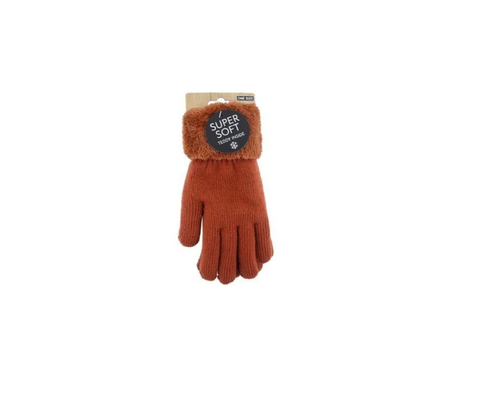 Antonio Abendhandschuhe Handschuhe (1 Paar, Einzelne Handschuhe) Eng anliegend und daher sehr gut wärmend Orange