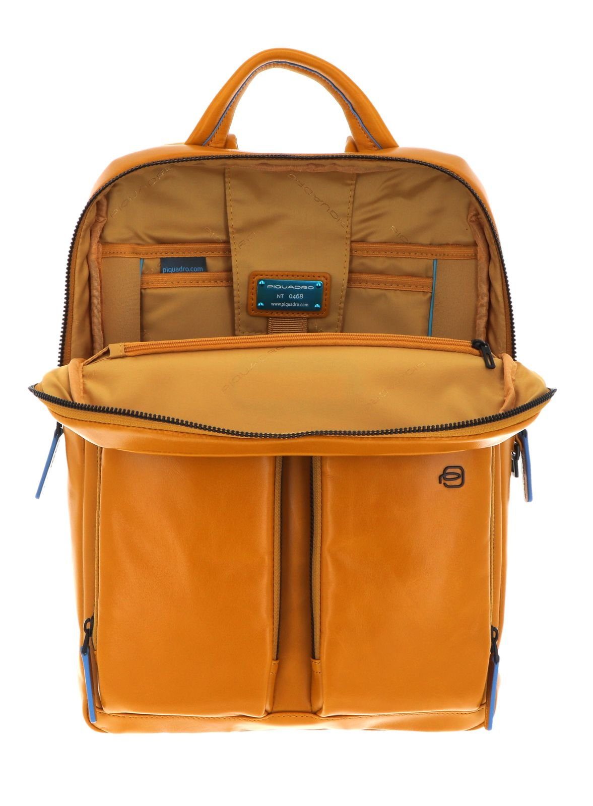 Piquadro Rucksack Blue Square Revamp Giallo