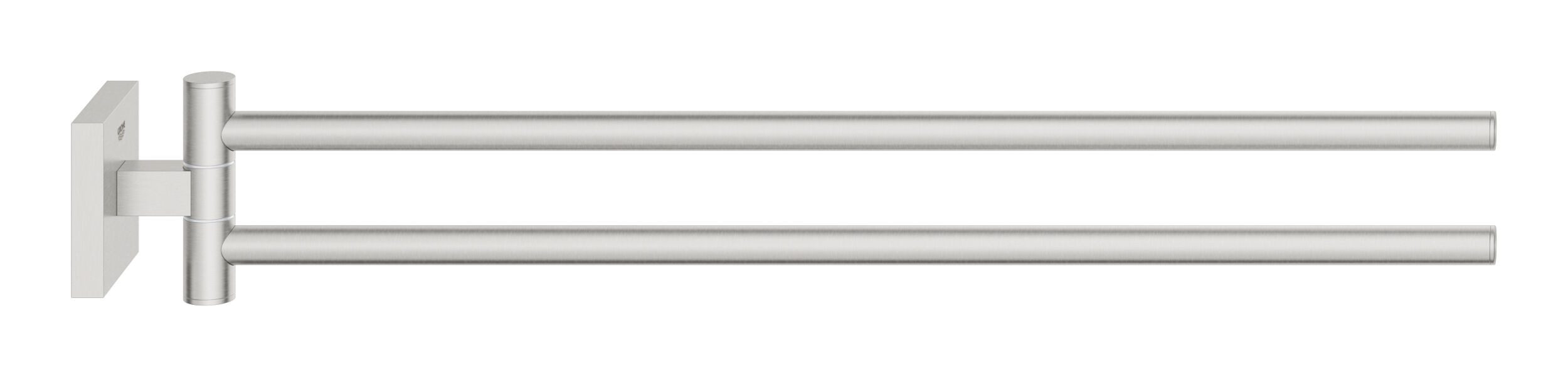 Grohe Handtuchhalter Start Cube, Doppel - Supersteel