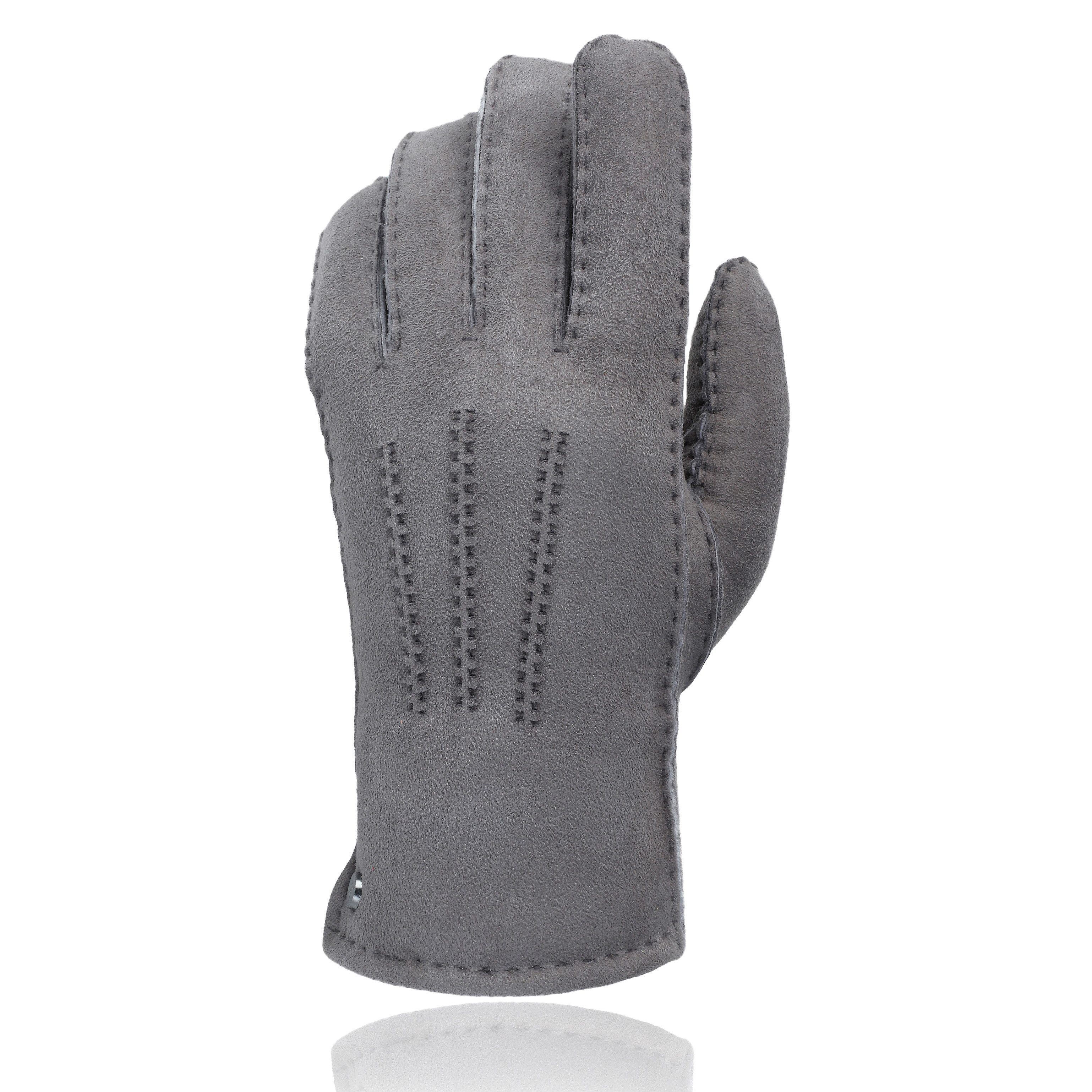 PEARLWOOD Lederhandschuhe NORTH (1 Paar) warm gefüttert, Ziernähte, Tempera günstig online kaufen