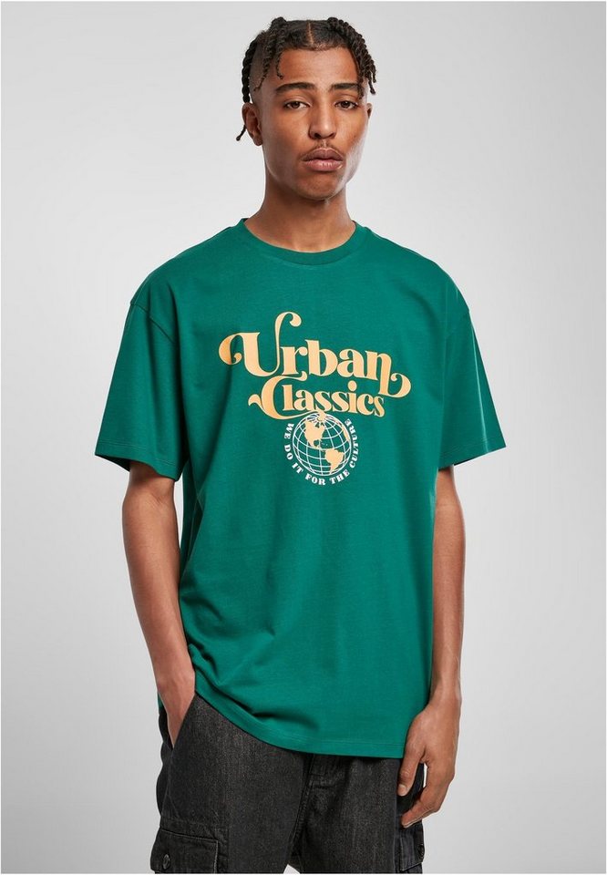 Logo Size Globe Plus CLASSICS Classics Kurzarmshirt Organic Herren Tee URBAN Urban (1-tlg),
