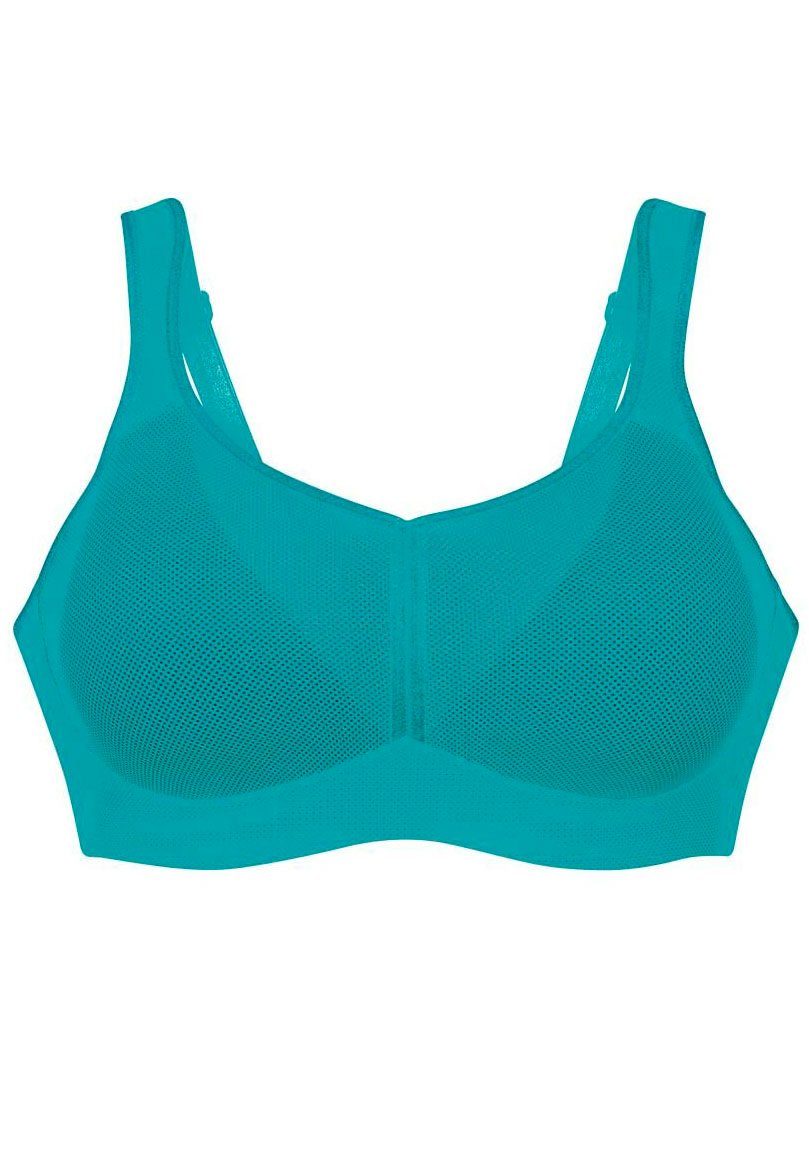 Anita Active Sport-BH Air Control Deltapad doppellagige Cups, gepolsterte Träger, mit Print, feminin, weich – Bild 2 von 5