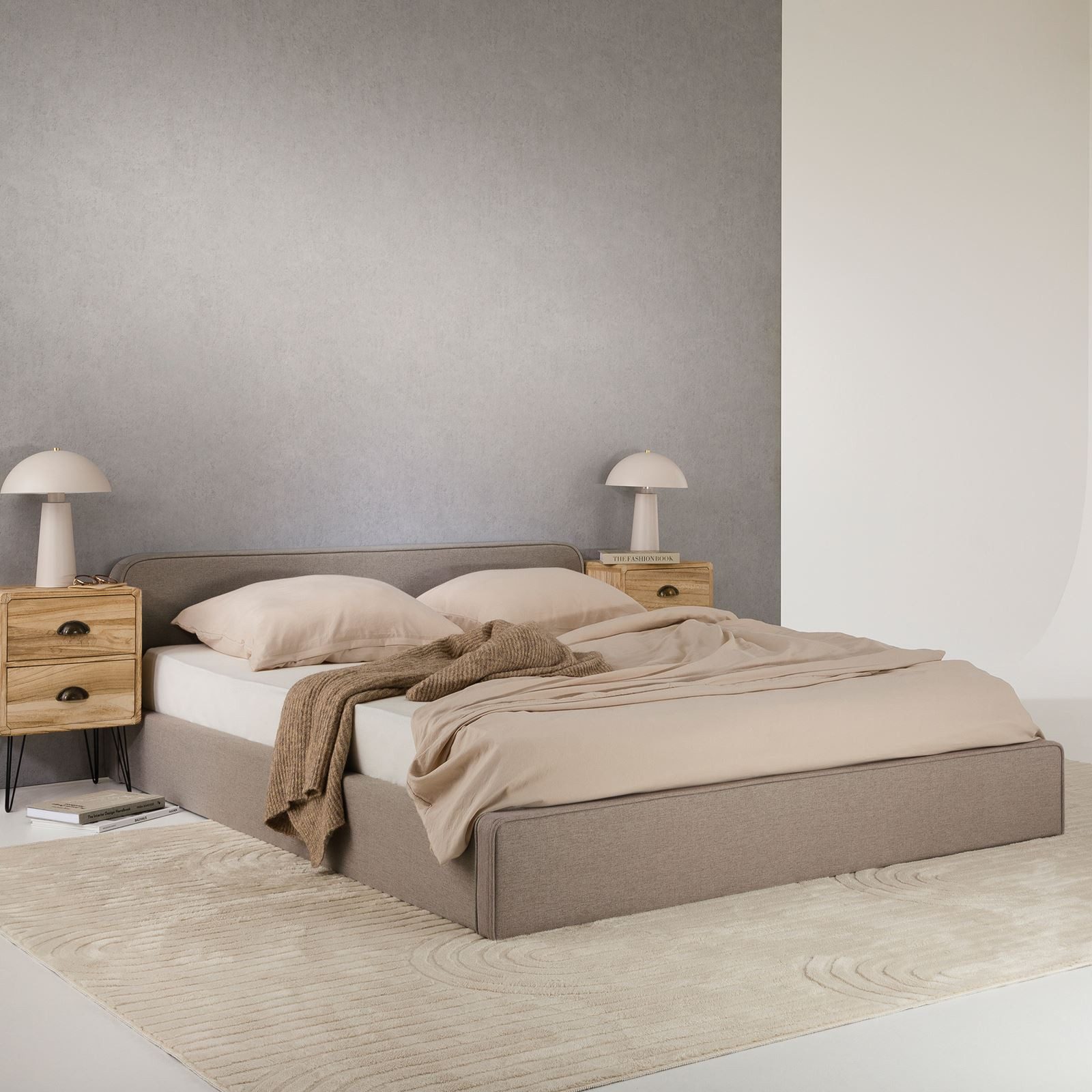 IDIMEX Polsterbett MARINI, Bett 140x200 cm mit Lattenrost Doppelbett mit Ko günstig online kaufen