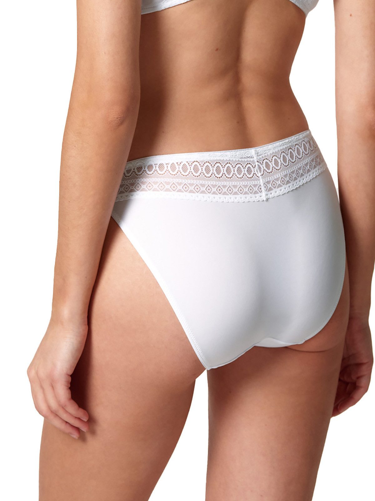 HUBER Bikinislip Damen Rio Slip hautnah Traditional Lace (Stück, 1-St) recyceltes Material